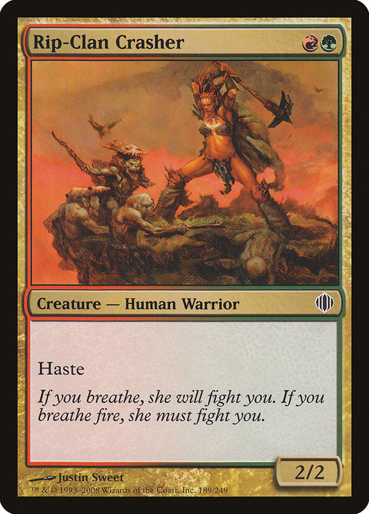 MTG Card Title: Rip-Clan Crasher ALA/189