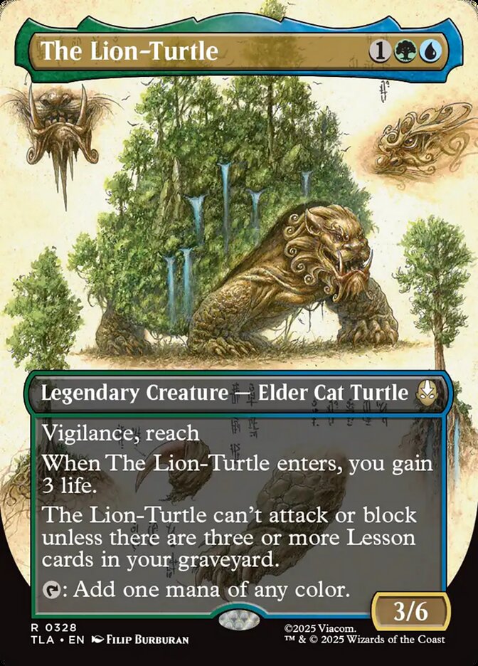 MTG Card Title: The Lion-Turtle TLA/328