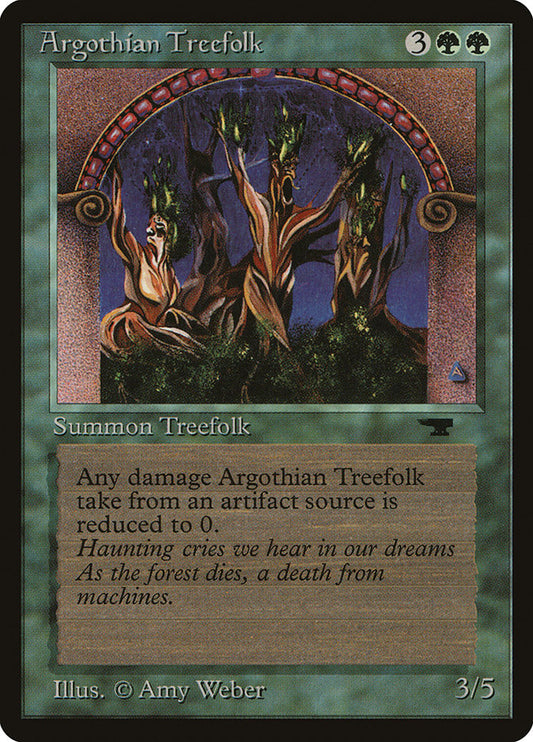 MTG Card Title: Argothian Treefolk ATQ/30