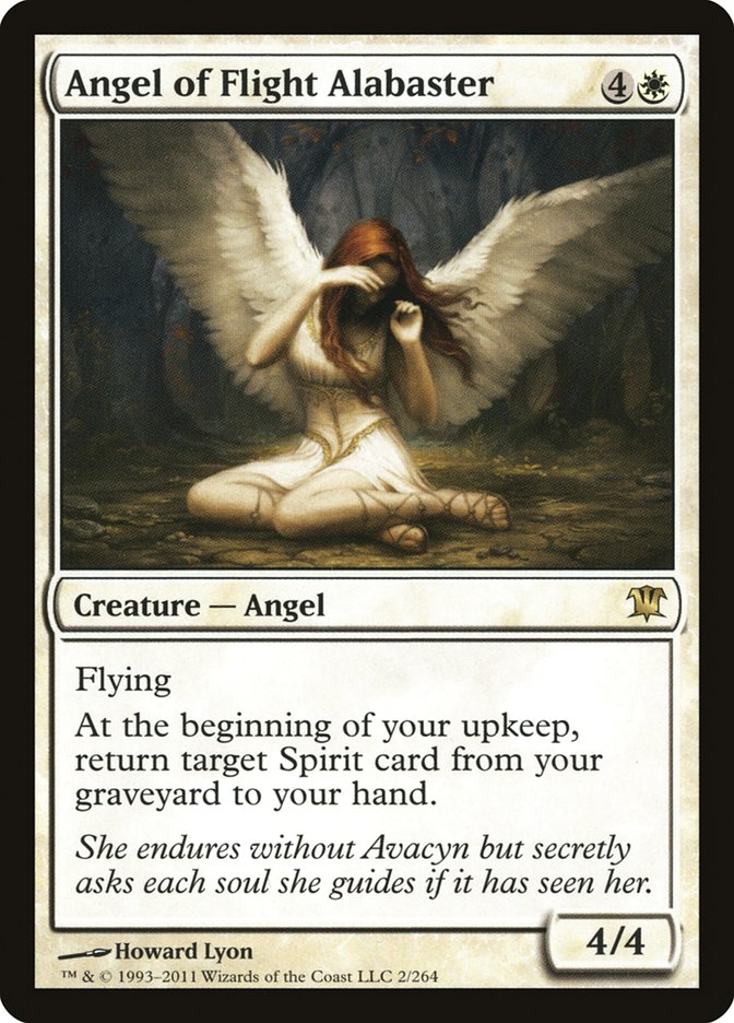 MTG Card Title: Angel of Flight Alabaster ISD/2