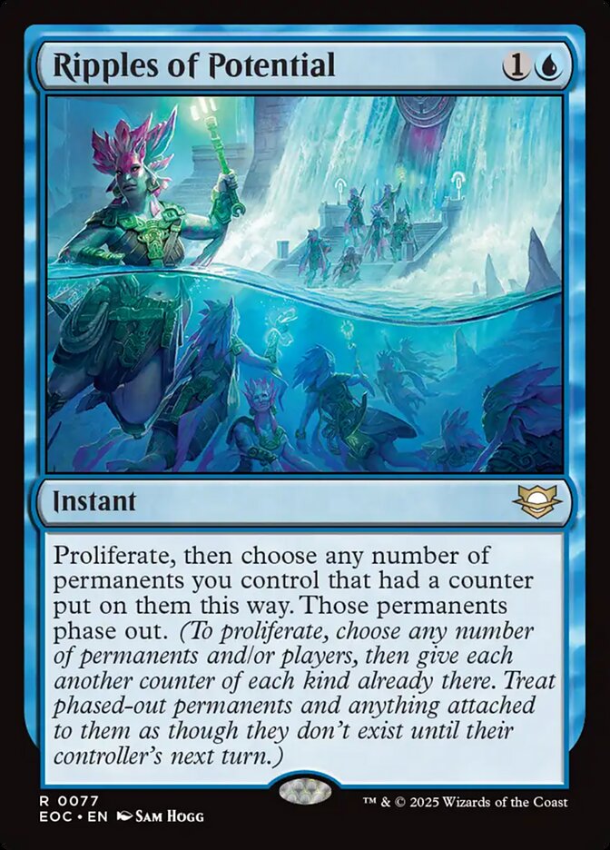 MTG Card Title: Ripples of Potential EOC/77