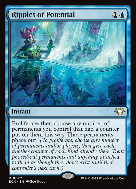 MTG Card Title: Ripples of Potential EOC/77