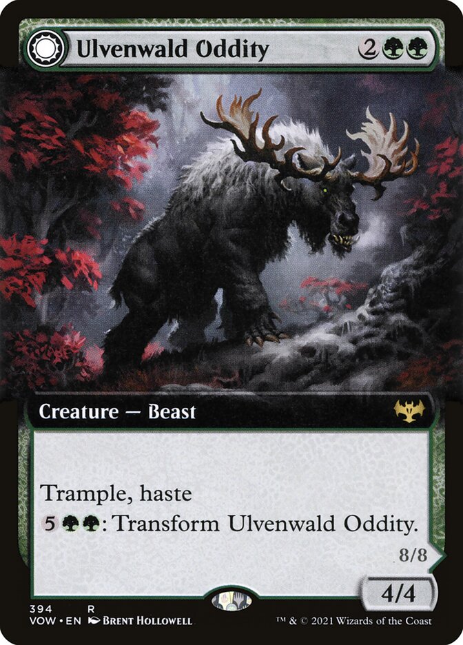 MTG Card Title: Ulvenwald Oddity // Ulvenwald Behemoth VOW/394