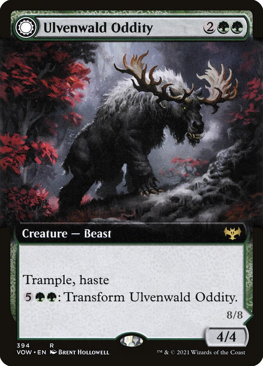 MTG Card Title: Ulvenwald Oddity // Ulvenwald Behemoth VOW/394