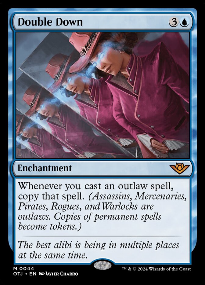 MTG Card Title: Double Down OTJ/44
