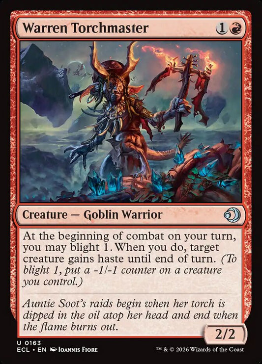 MTG Card Title: Warren Torchmaster ECL/163