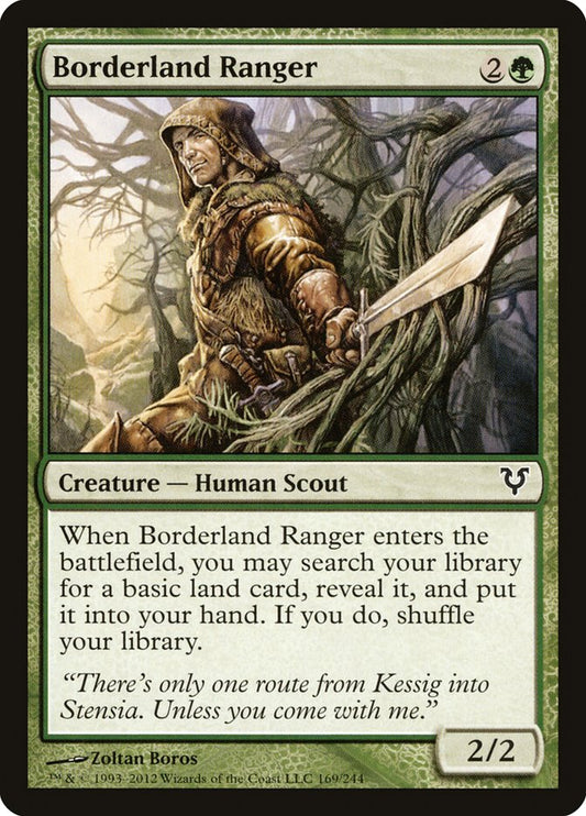 MTG Card Title: Borderland Ranger AVR/169
