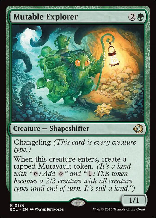 MTG Card Title: Mutable Explorer ECL/186