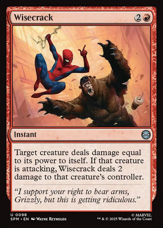 MTG Card Title: Wisecrack SPM/98