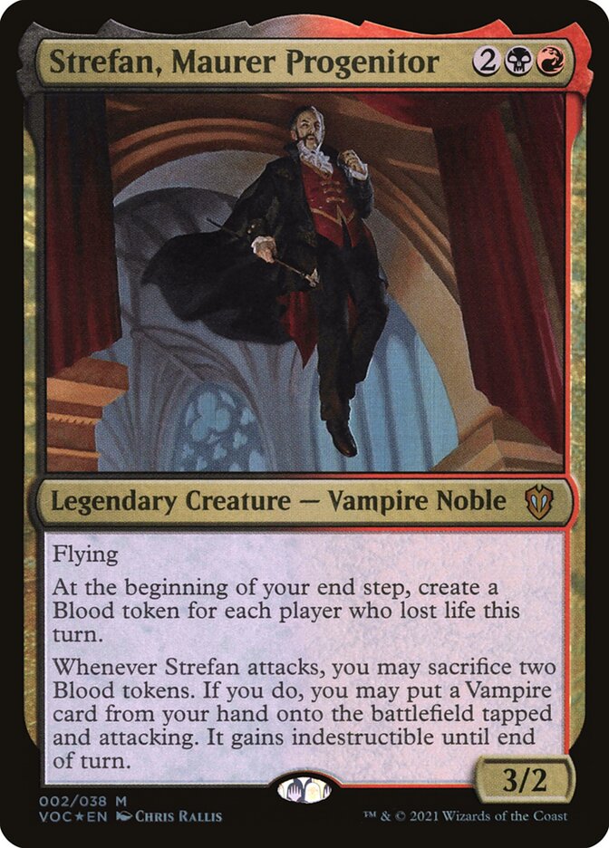 MTG Card Title: Strefan, Maurer Progenitor VOC/2