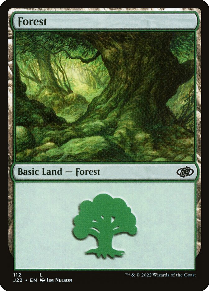 MTG Card Title: Forest J22/112