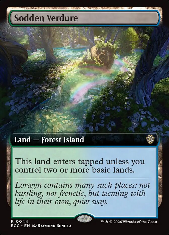 MTG Card Title: Sodden Verdure ECC/44