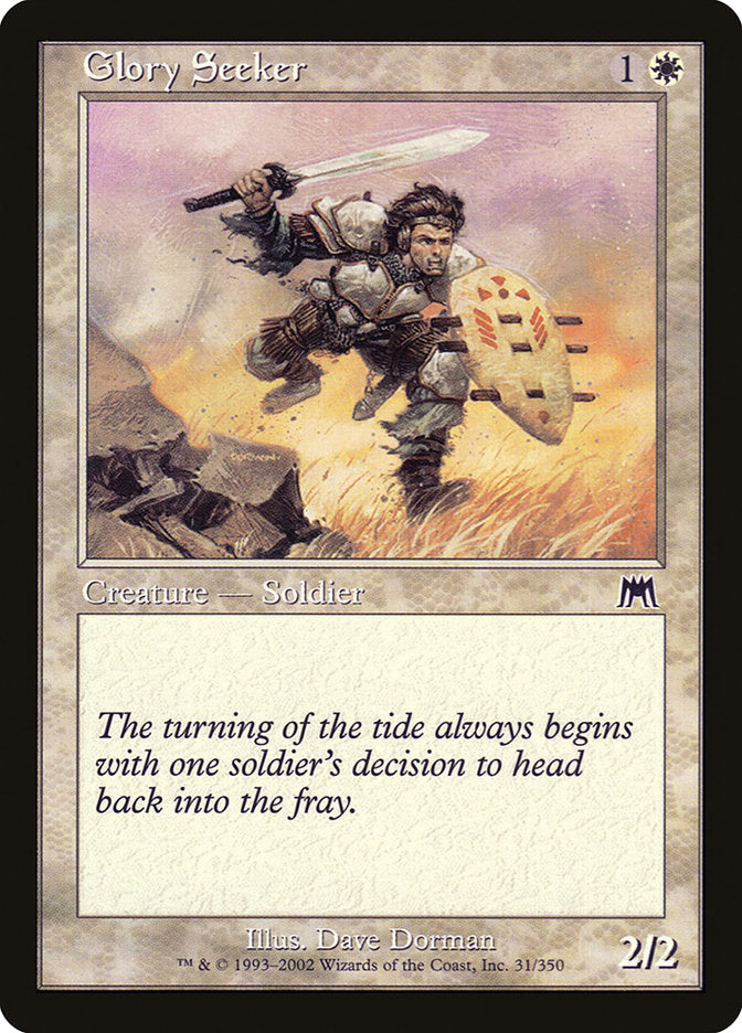 MTG Card Title: Glory Seeker ONS/31