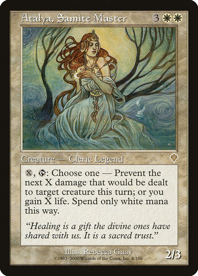 MTG Card Title: Atalya, Samite Master INV/4