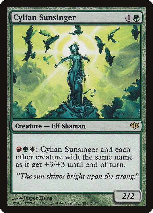 MTG Card Title: Cylian Sunsinger CON/80