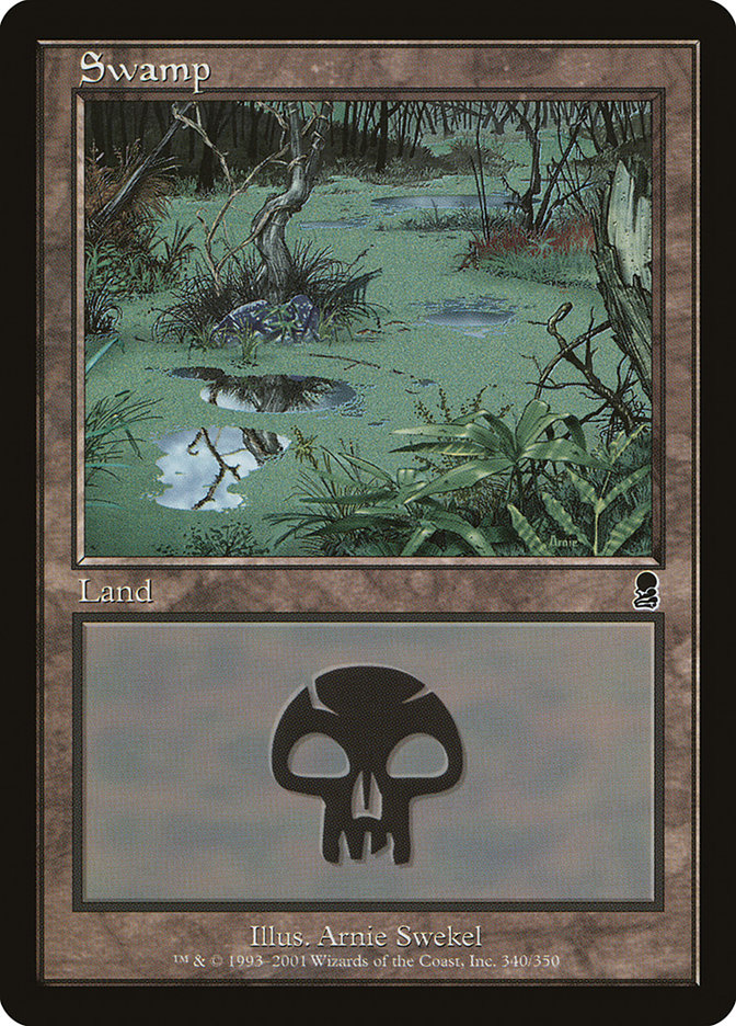 MTG Card Title: Swamp ODY/340