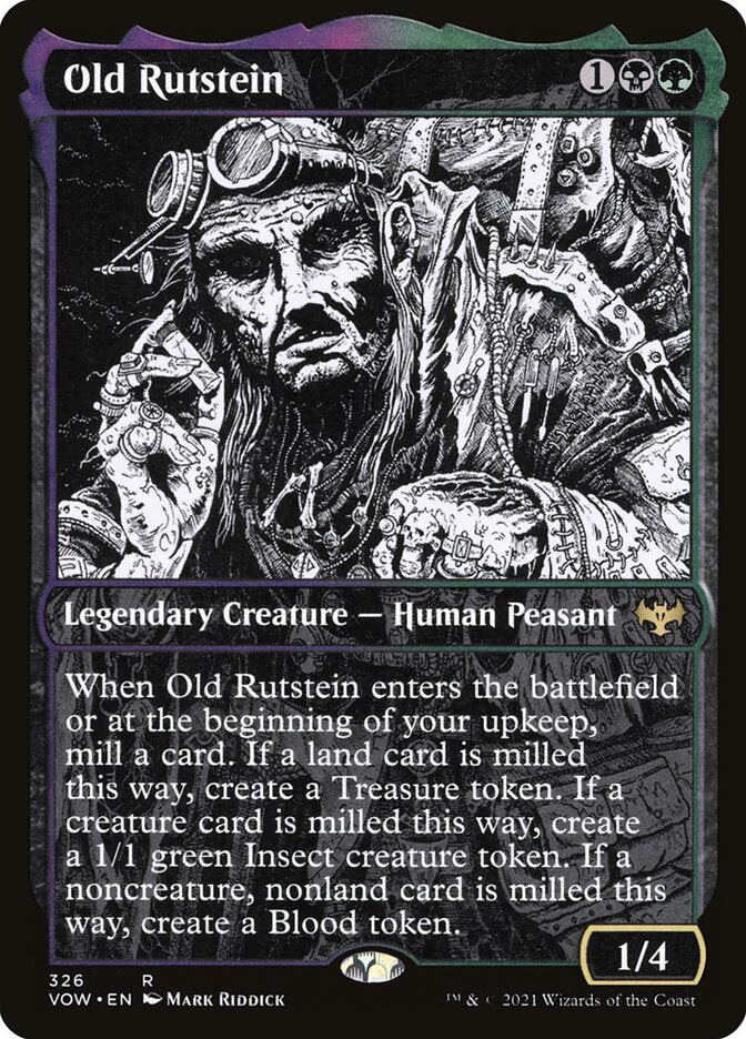 MTG Card Title: Old Rutstein VOW/326