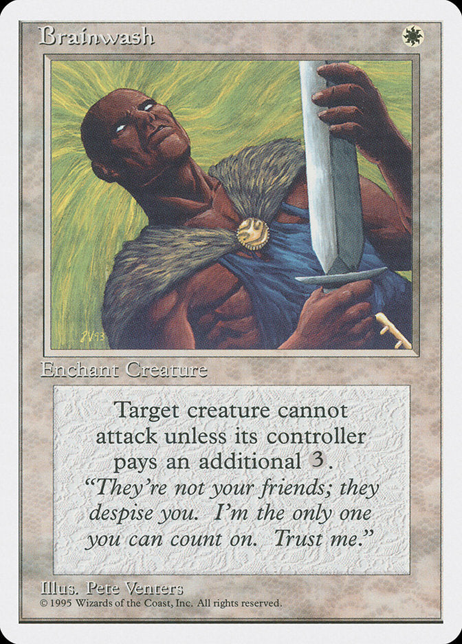 MTG Card Title: Brainwash 4ED/11