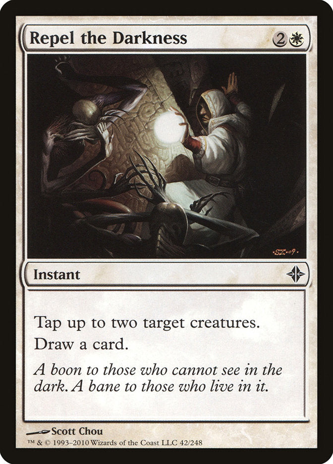 MTG Card Title: Repel the Darkness ROE/42