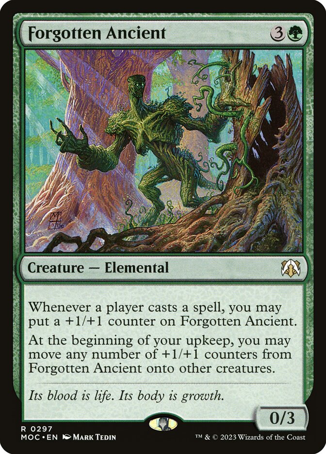 MTG Card Title: Forgotten Ancient MOC/297
