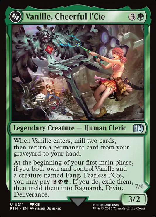 MTG Card Title: Vanille, Cheerful l'Cie FIN/211
