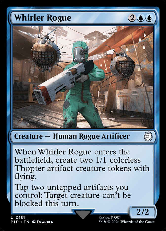 MTG Card Title: Whirler Rogue PIP/181