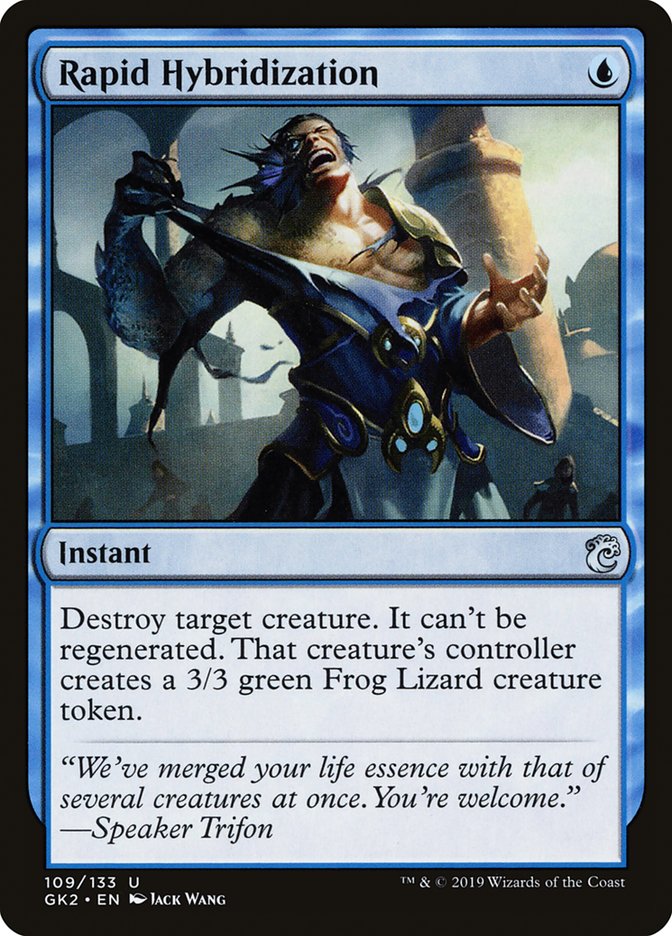 MTG Card Title: Rapid Hybridization GK2/109