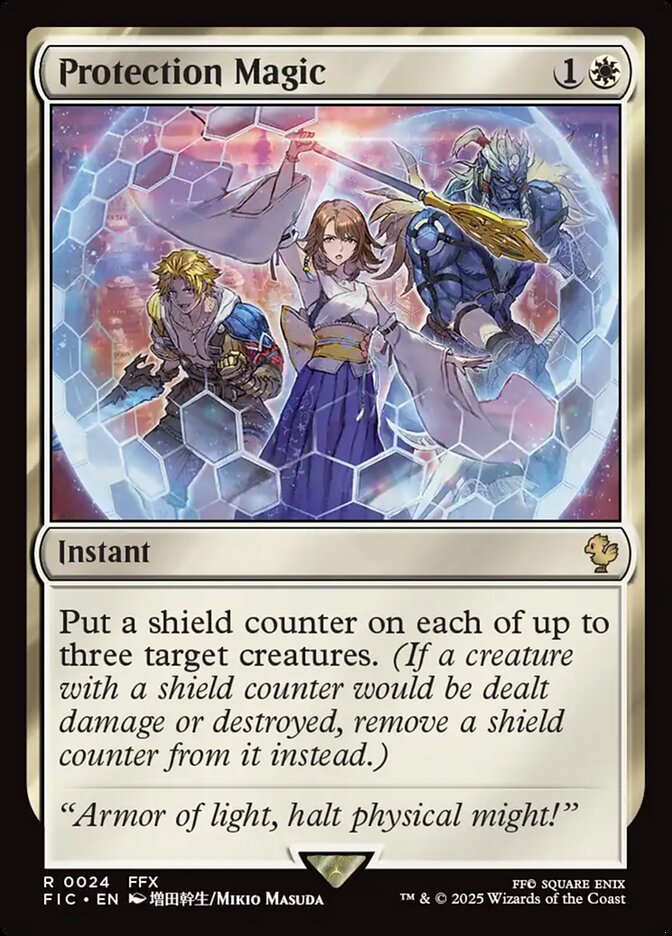 MTG Card Title: Protection Magic FIC/24