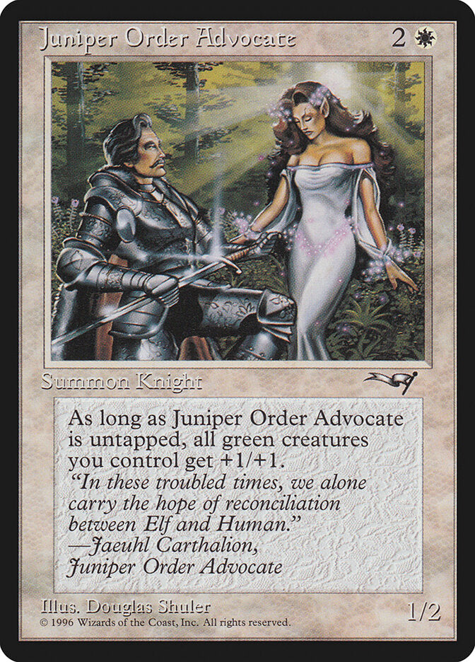 MTG Card Title: Juniper Order Advocate ALL/6