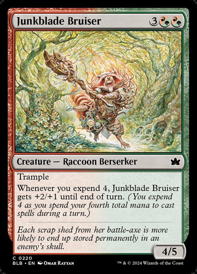 MTG Card Title: Junkblade Bruiser BLB/220