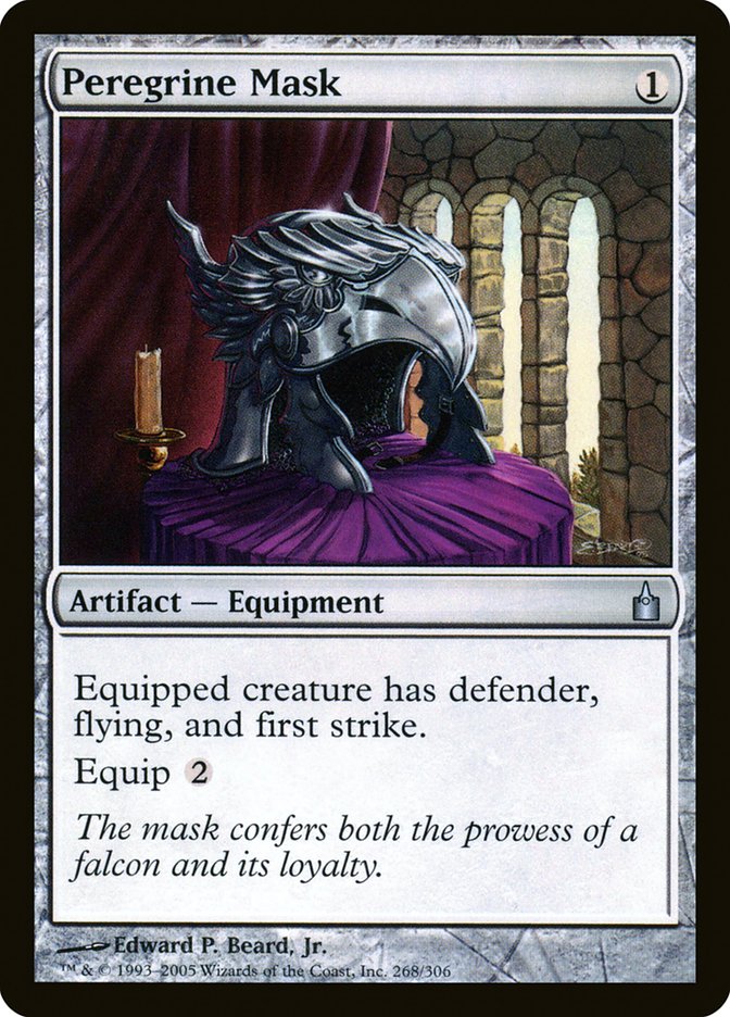 MTG Card Title: Peregrine Mask RAV/268