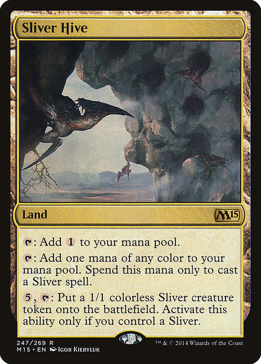 MTG Card Title: Sliver Hive M15/247