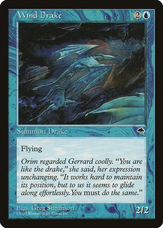 MTG Card Title: Wind Drake TMP/105