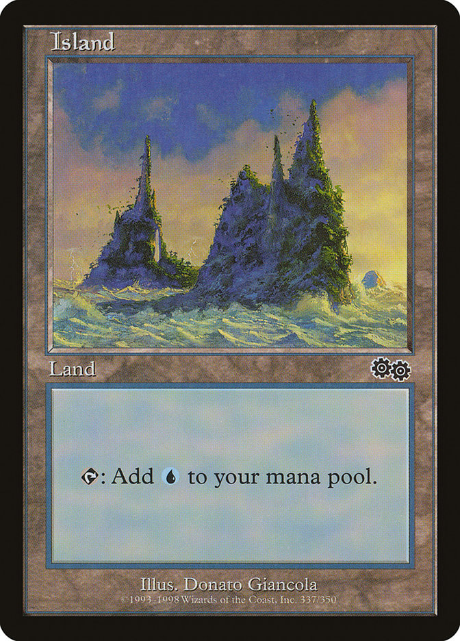 MTG Card Title: Island USG/337