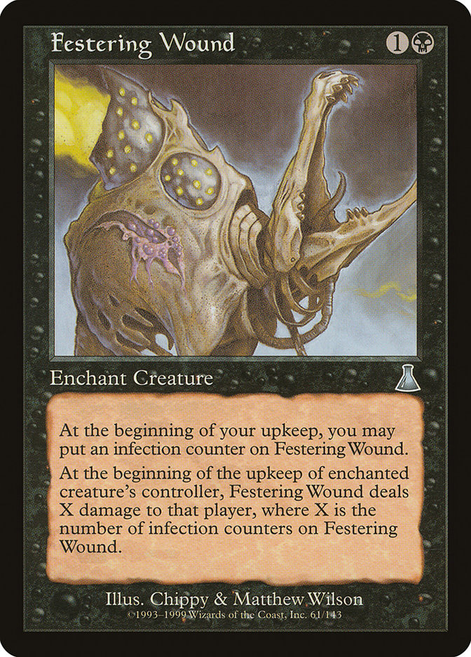 MTG Card Title: Festering Wound UDS/61