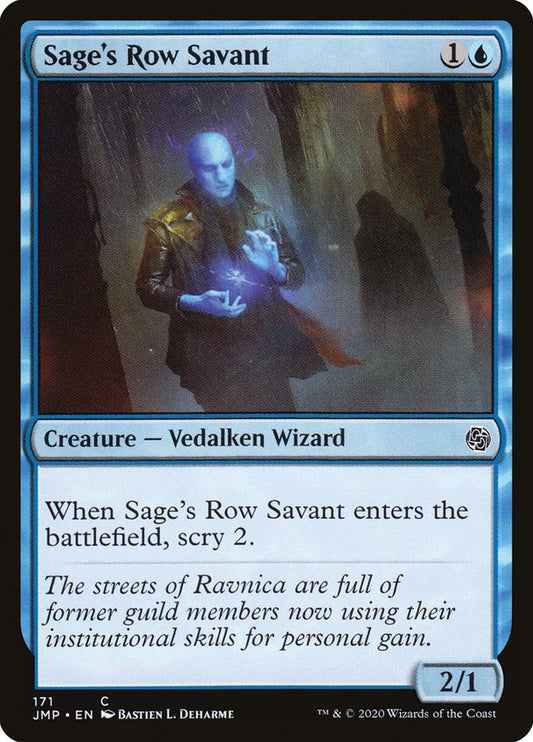 MTG Card Title: Sage's Row Savant JMP/171
