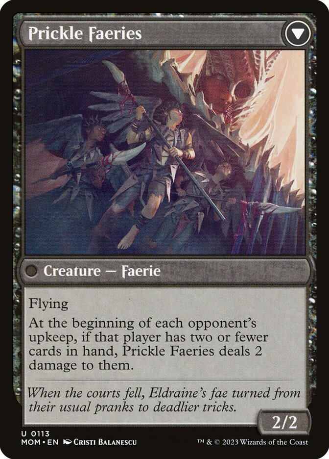 Invasion of Eldraine // Prickle Faeries MOM/113
