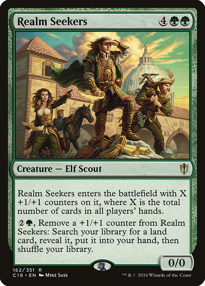 MTG Card Title: Realm Seekers C16/162