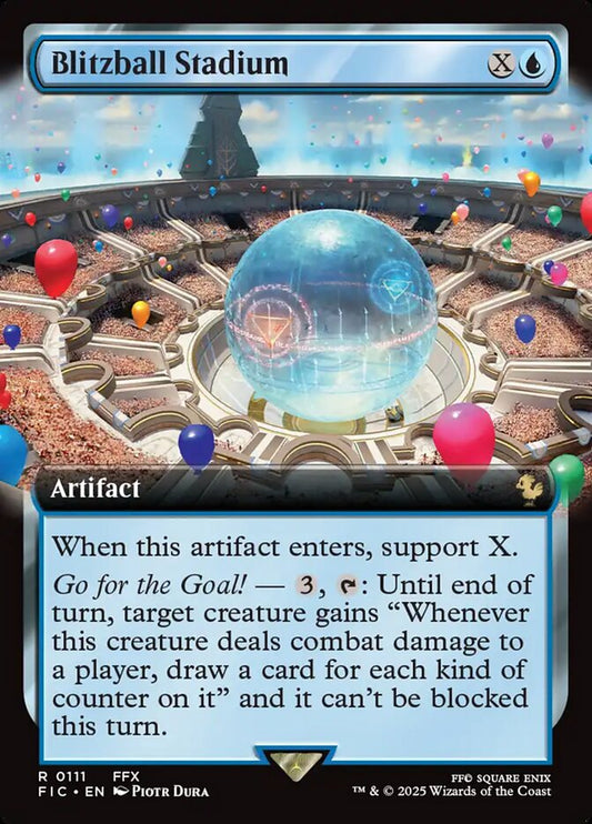 MTG Card Title: Blitzball Stadium FIC/111