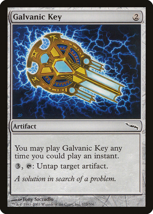 MTG Card Title: Galvanic Key MRD/173
