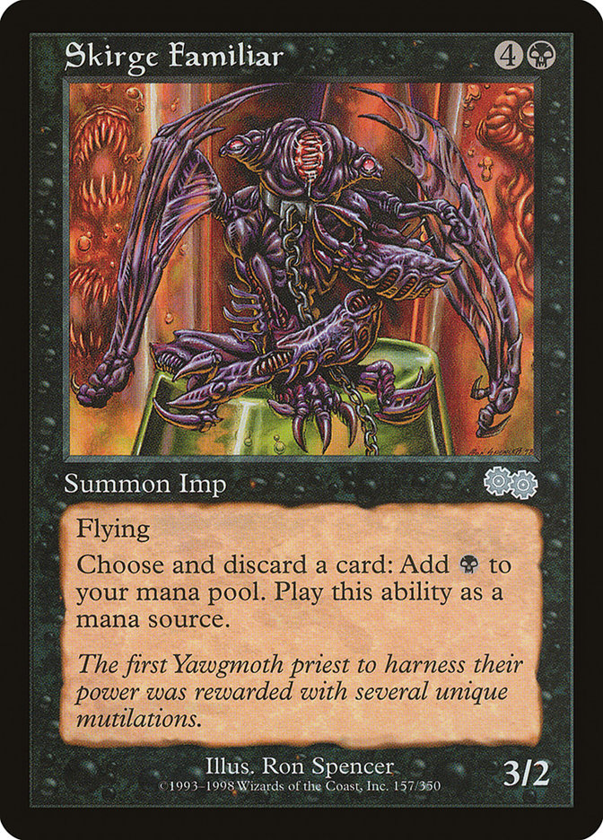 MTG Card Title: Skirge Familiar USG/157