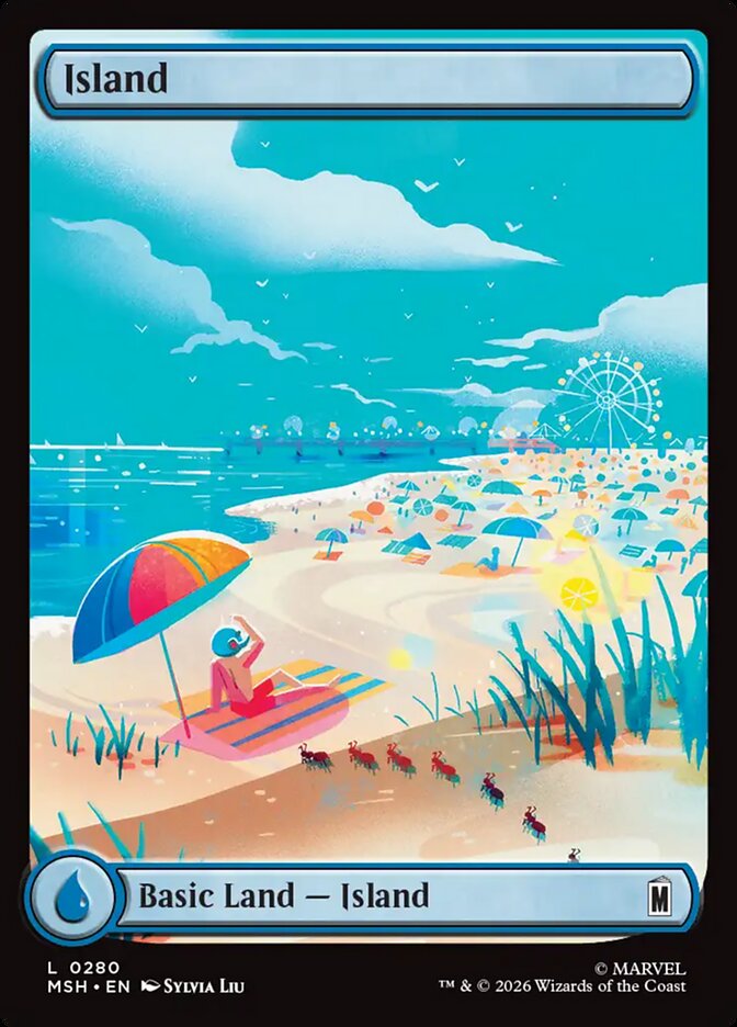 MTG Card Title: Island MSH/280