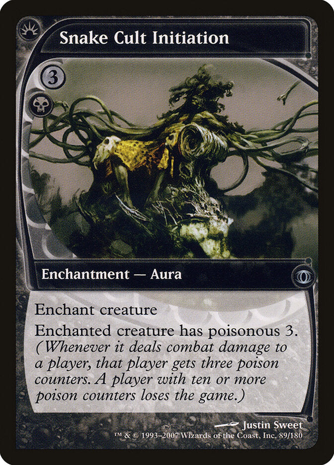 MTG Card Title: Snake Cult Initiation FUT/89