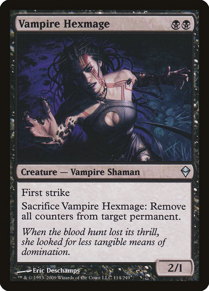 MTG Card Title: Vampire Hexmage ZEN/114