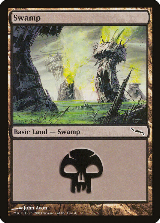 MTG Card Title: Swamp MRD/298