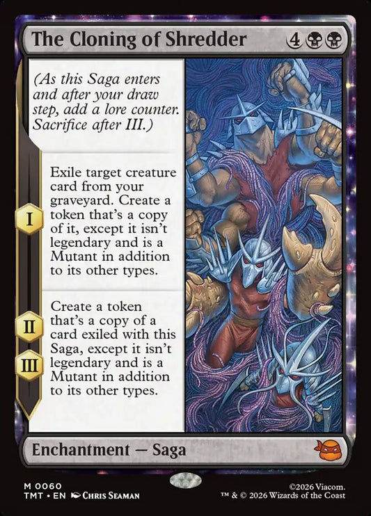 MTG Card Title: The Cloning of Shredder TMT/60