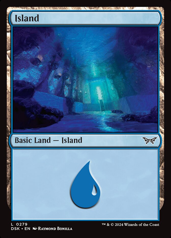 MTG Card Title: Island DSK/279