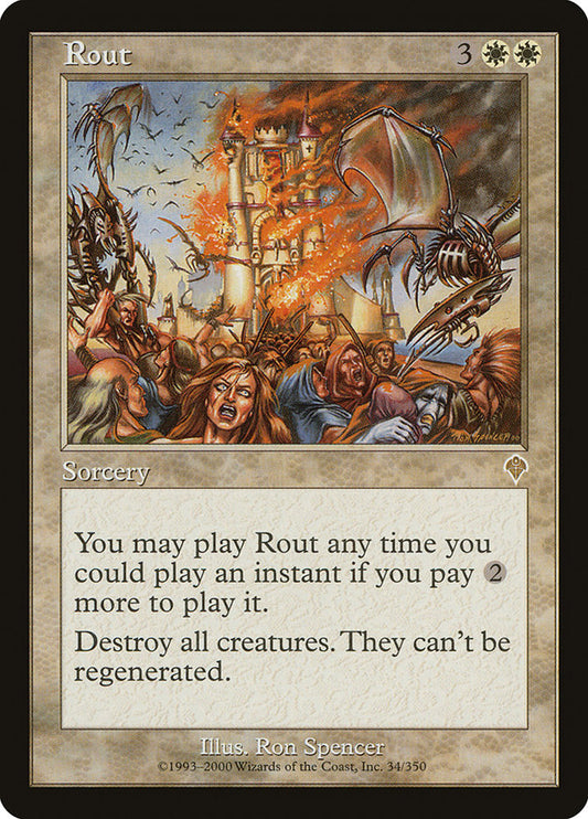 MTG Card Title: Rout INV/34