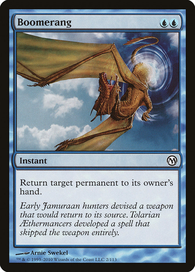 MTG Card Title: Boomerang DPA/2