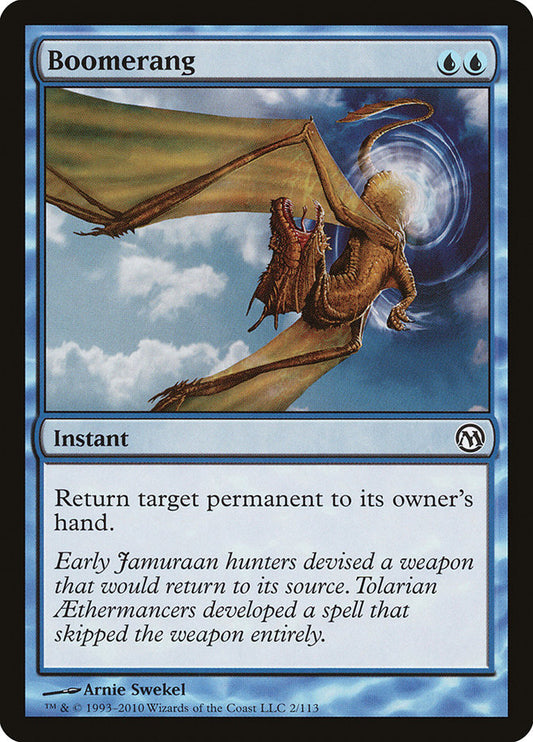 MTG Card Title: Boomerang DPA/2